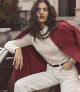 BONIFACE SWEATER -- IVORY ANNECY FAIR ISLE