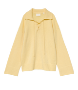 BURKE CASHMERE SWEATER -- WILD HONEYSUCKLE