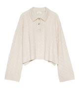 CAMBRIDGE CASHMERE SWEATER -- MAGNOLIA