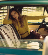 CAMERON CASHMERE CARDIGAN -- ANTIQUE MOSS