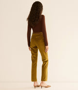 CAMERON CASHMERE CARDIGAN -- DARK UMBER