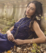 ASTI NECKLACE -- BURNISHED SILVER