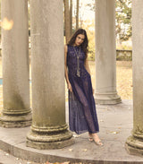 ASTI NECKLACE -- BURNISHED SILVER