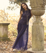 ASTI NECKLACE -- BURNISHED SILVER